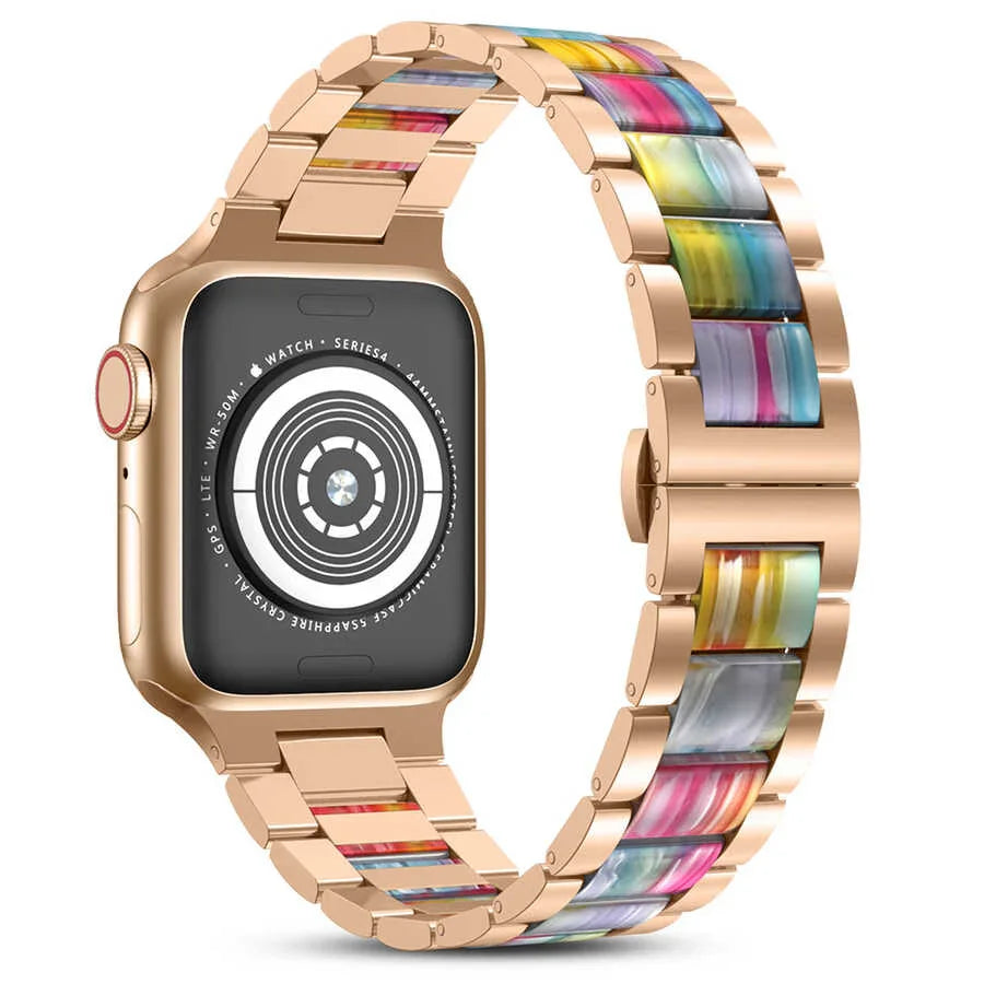 Wiwu Watch 49/46/45/44 Mm Resin Steel Strap - Colorful - Tashqila Wiwu Watch 49/46/45/44 Mm Resin Steel Strap - Colorful - Tashqila